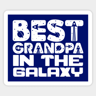 Best Grandpa In The Galaxy Sticker